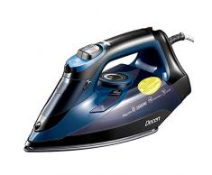 Dampfbügeleisen 2500W, Decen Bügeleisen mit 300ml Wassertank, Antihaft-Nanokeramikbügelsohle, Selbstreinigung, Anti-Kalk, 300g Dampfstoß, Dampf- und Temperaturkontrolle, AntiTropf