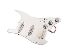 ultnice SSH Pickup Guitar Protector Board-Liter-Suppentopf Prewired Pickguard Guard Teller mit Pickup HUMBUCKERS für Gitarre