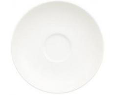 Villeroy & Boch Royal Untertasse, 15 cm, Premium Bone Porzellan, Weiß