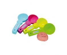 Spielstabil Eisportionierer Eiskugelformer Eislöffel Eiskelle pastell - Sandspielzeug Strandspielzeug