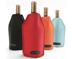 Le Creuset, Tragbarer Flaschenkühler für Wein oder Champagner, Karibik Blau, Wasserabweisender Stoff, WA-126