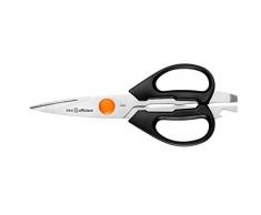 BRA Efficient Messer Mehrzweckschere, Rostfreier Edelstahl, grau, 3 x 5 x 30 cm