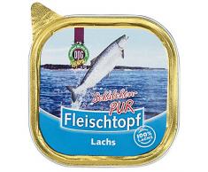 DOGREFORM Fleischtopf Schälchen PUR Lachs getreidefrei 16x100g