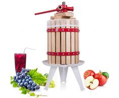 COSTWAY Weinpresse Obstpresse Saftpresse Fruchtpresse Apfelpresse mechanische Presse Maischepresse in verschiedenen Größen (6L)