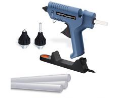Steinel Heißklebe-Pistole Gluematic 5000, Ladestation, Abtropfschale, kabellos, inkl. 5 Klebesticks 11 mm und 2 Düsen