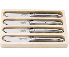 Laguiole Style de Vie Buttermesser Premium Line, 4-teilig, Edelstahl