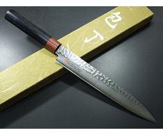 SETO Japanisches Sashimi Küchenmesser 210mm Damaszener VG-10 Stahl I-7