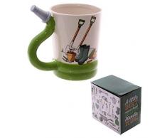 Tasse mit Gartenschlauch Griff