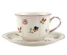 Villeroy & Boch Petite Fleur Untertasse, 17 cm, Premium Porzellan, Bunt