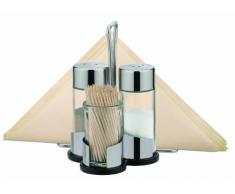 Tescoma Tischset, Silber/Schwarz, 13.5 x 3.5 x 12 cm