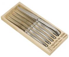 Laguiole Jean Dubost 97600 Steakmesser, 6 Stück, Edelstahl