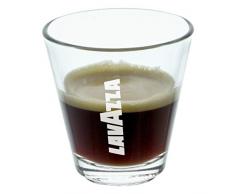 Lavazza Espressogläser, 12er Set, Kleine Gläser, Kaffeegläser, Trinkglas, Glas, 80 ml, 20003333