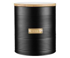 Typhoon OTTO Kollektion, schwarz, 2,6 Liter Keksdose, Stahl, Bambusholz, Silikon