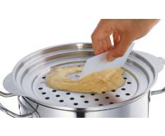 Küchenprofi 808162827 Spätzleass 18/10 Edelstahl inklusiv Teigschaber für Töpfe ø 20 - 26 cm
