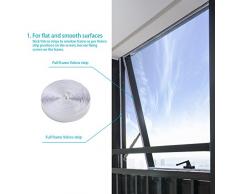 HOOMEE 400CM Fensterabdichtung Für mobile Klimageräte, Klimaanlagen, Abluft-Wäschetrockner, Ablufttrockner, Trockner, Bautrockner, Luftentfeuchter | AirLock Für Fenster, Dachfenster, Kippfenster