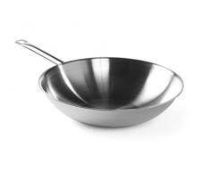 Hendi 839003 Wokpfanne ohne Deckel, 3-Ply