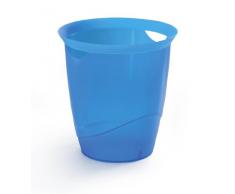 Durable 1701710540 Papierkorb Trend, transluzent blau