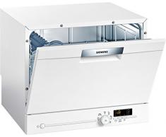 Siemens SK26E221EU iQ300 speedMatic Compact-Geschirrspüler / A+ / 6 MGD / varioSpeed / extraTrocknen / dosierAssistent / aquaStop / weiß