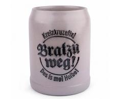 Steinkrug Bratzn weg!