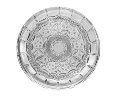 Tortenplatte Tortenteller Kuchenplatte Bern Transparent D 31 cm Kristallglas