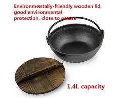 Gusseisen-Kocher Gusseisen-Suppe Shabu-Shabu/Eintopf Eintopf-Topf Old Iron Pot Kochtopf Simmer Pot