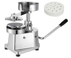 Hamburgermaschine Hamburgerpresse Pattypresse Burgerpresse Patty Presse 500 Trennblätter 130 mm V2Aox