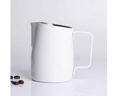 DFHTR Milchkännchen Edelstahl-Milchtopf, 450 Ml / 600 Ml Handgehaltener Kaffeeweißer, Milchschaumtopf, Milchtopf, Sehr Gut Geeignet Für Die Herstellung Von Barista-Cappuccino