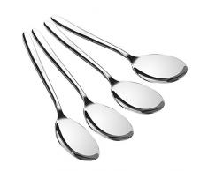 Yarebest Edelstahl-Servierlöffel, Löffel Groß, 4 Stück Löffel