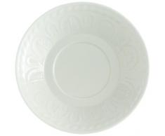 Villeroy & Boch Cellini Untertasse, 15 cm, Premium Porzellan, Weiß
