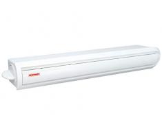 Leifheit Wandtrockner Rollquick 210 Longline, 21m Wäscheleine für 2 Waschmaschinenladungen, ausziehbarer Wäscheständer, platzsparender Trockner, Wäschereck mit Wandmontage, Wäschetrockner für die Wand