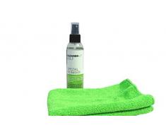 CLEANER-4- Golf Spezialreiniger Set 150 ml + Mikrofastertuch 40 x 40 cm Rillen-Reiniger Griff-Reiniger Ball-Reiniger für Golfschläger und Golfausrüstung