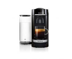 DeLonghi Nespresso Vertuo Plus | ENV 155.B Kaffeekapselmaschine | Eine Kaffeemaschine, 5 Tassengrößen | Inkl. Willkommenspaket mit 12 Kapseln | 1,7 L | schwarz