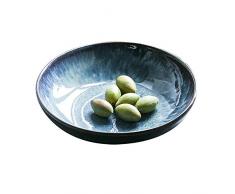 HHFZH Nudelgerichte 23Cm - Porzellanteller - Nudelteller, Nudelschalen, Glasierte Keramik Nudelschale Suppenschale Europäische Obstsalatschale Dessertschale Schüssel