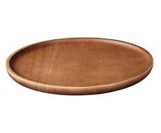 ASA 93903970 Holzteller/Servierteller - Wood - Akazie - massiv - Ø 15 cm - Höhe 2 cm