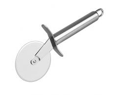 Ponsey Pizzaschneider- Rostfreier Stahl Scharfes Pizzaroller Pizzacutter Schneidendes Rad zum Schneiden von Pizza Kuchen Waffeln und Gebäck