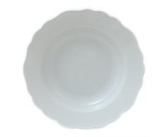 Hutschenreuther 02013-800001-10123 Maria Theresia Suppenteller 23 cm mit Fahne, weiß