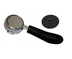 Siebträger bodenlos + Blindfiltermembran für Rancilio Espressomaschinen Set