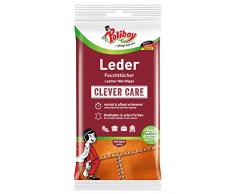 Poliboy - Leder Feuchttücher - perfekte Reinigung für Glatt- und Kunstleder - Einzeln - 1x20 Tücher - Made in Germany