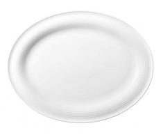 Seltmann Weiden Beat Servierplatte oval 31x24 cm wei§