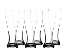 Weizenbier Gläser, Weizenbier Glas, 6 Stück, 665cc von Pasabahce