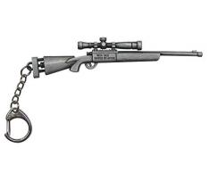 Unbekannt Großer Schlüsselanhänger Wetzstahl M24 mit Zielfernrohr