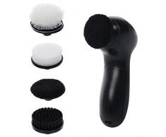 ZQY Elektrische Schuhputzer 2 Geschwindigkeit Einstellbare Tragbare Hand -Maschine Mit 4 Aufsteckbürsten