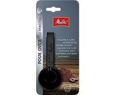 Melitta Kaffeedosierlöffel mit Mengenmarkierungen, Für 8, 10 oder 12 g, Kunststoff, Schwarz, 217618
