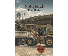 Notizbuch Frontlader: Tagebuch, Notizbuch zum selbst eintragen für Schule und Freizeit