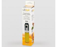 Lifestyle Ãl- und Essigspender mit Sprayfunktion aus Edelstahl und Glas - 100 ml