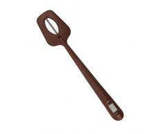 WSJ Food Thermometer, Integriertes Silikonschaber-Thermometer für Lebensmittel, Geeignet für die Küche, Geeignet zum Kochen, Grillen, Kaffee und Braten, Baby-Badewasser, Milch-Sofortlesethermometer