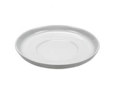 Arzberg Cucina Untertasse für Café-au-lait Tasse 420 ml, Unterteller, Unter Teller, Bianca, Porzellan, 17 cm, 42116-800001-14851