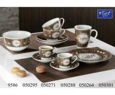 Flirt by R&B Geschirr-Serie Organic Coffee Größe Cappuccino-Set Organic Coffee 2 tlg