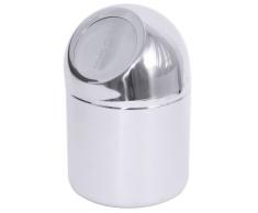 Contacto Edelstahl Tischabfallbehälter 18 cm