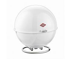 WESCO - Brotkasten, Aufbewahrungskasten, Obstschale, Knabberschale - Superball - Farbe: Weiss